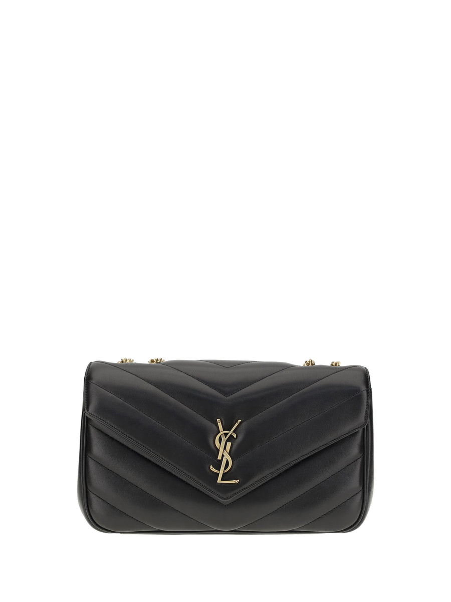 Saint Laurent Lamb Leather shoulder bag in black