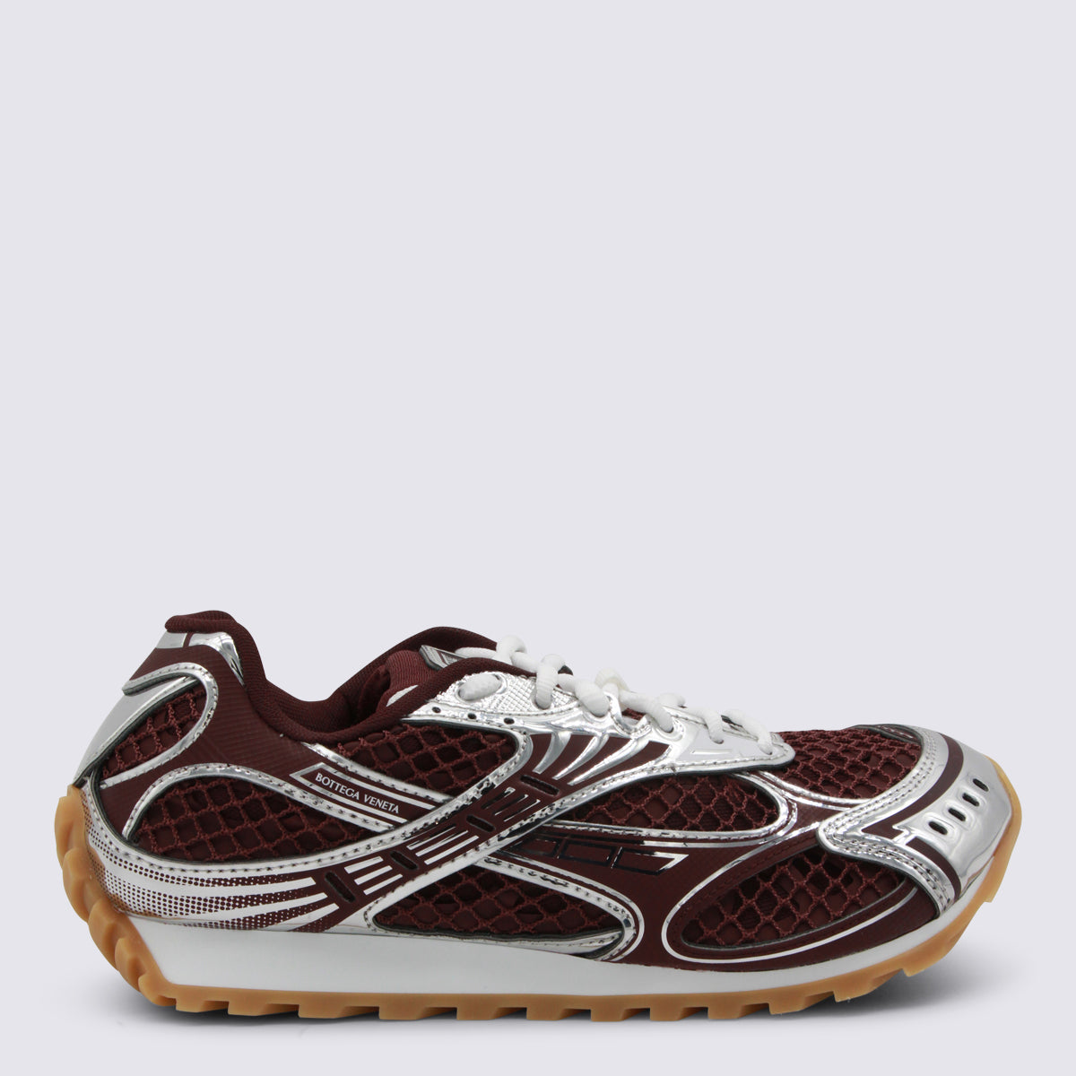 Bottega Veneta Sneakers Barolo-silver _covertex/el Soleel