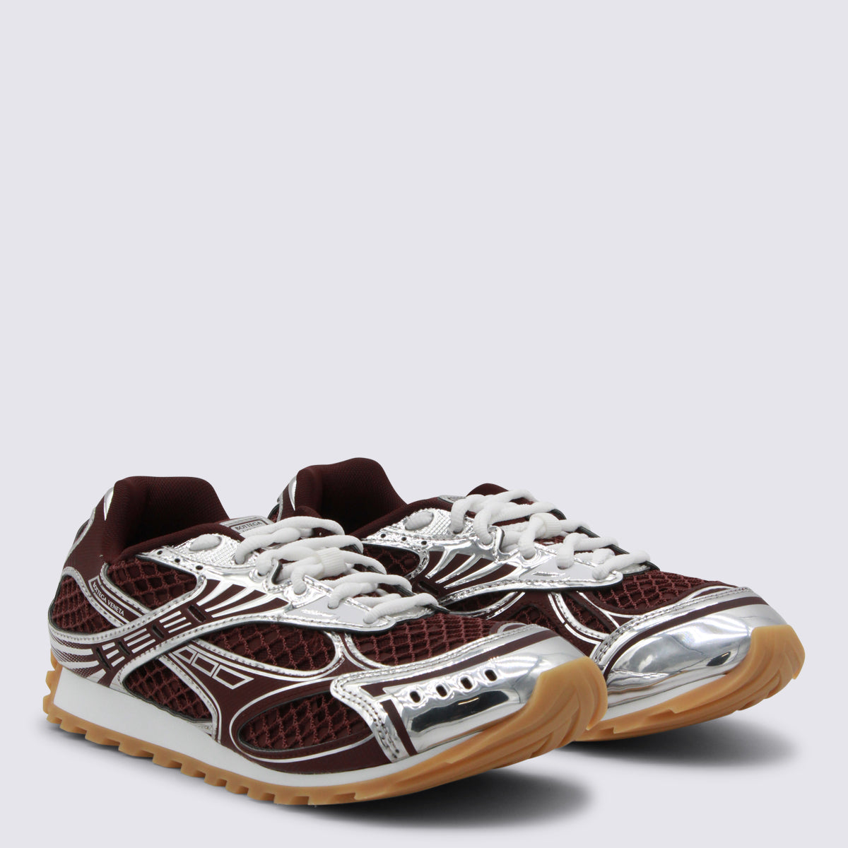 Bottega Veneta Sneakers Barolo-silver _covertex/el Soleel
