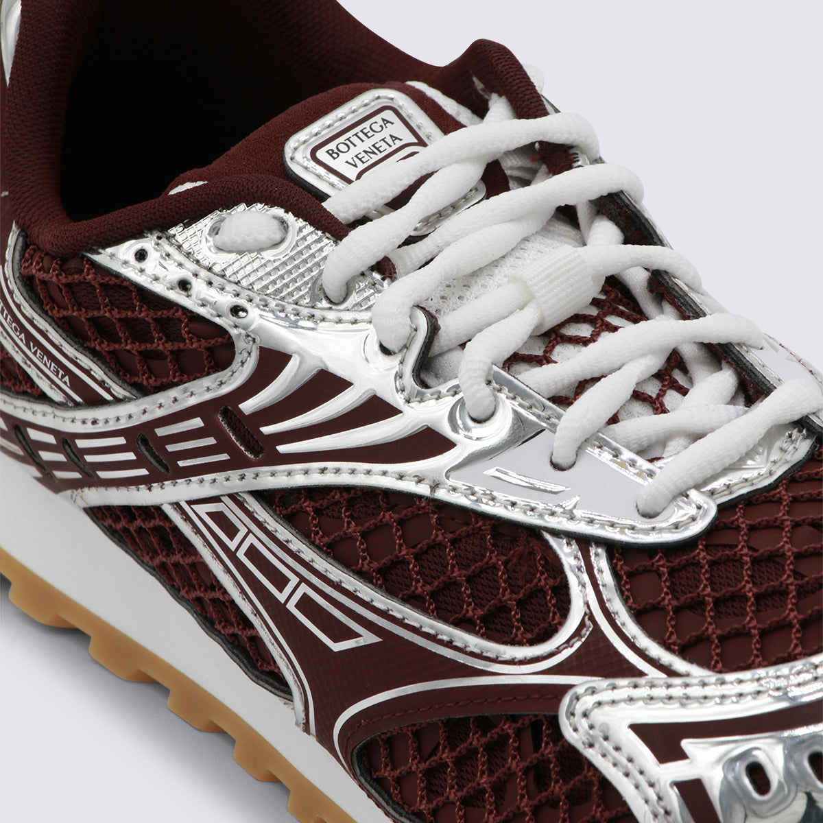 Bottega Veneta Sneakers Barolo-silver _covertex/el Soleel