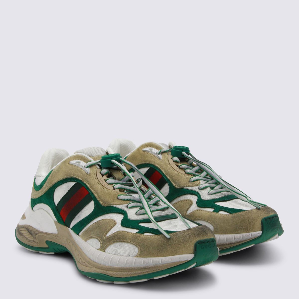 Gucci Sneakers Red _coverle ;soleel