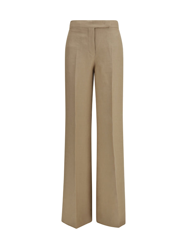 Palazzo Pants Sabbia Linen