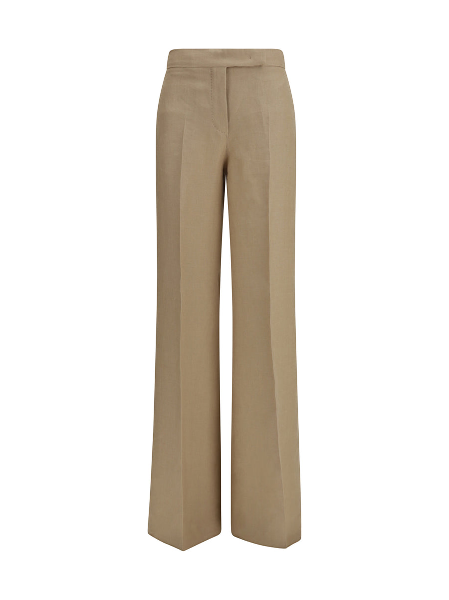 Palazzo Pants Sabbia Linen