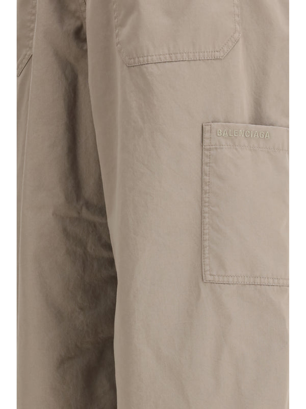 Workwear Trousers New Beige Cotton