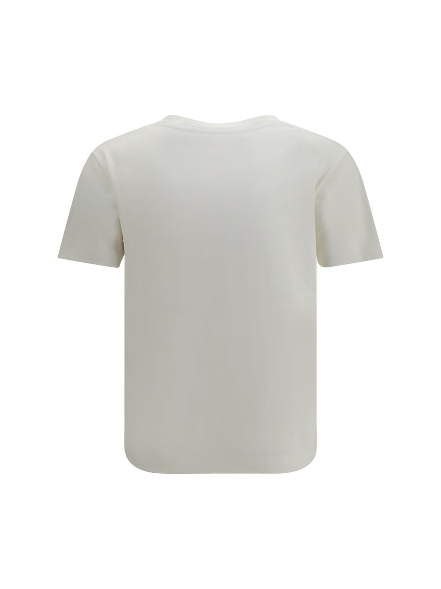 T-Shirt Monochromatic Logo Natural Cotton T-shirts & Jerseys