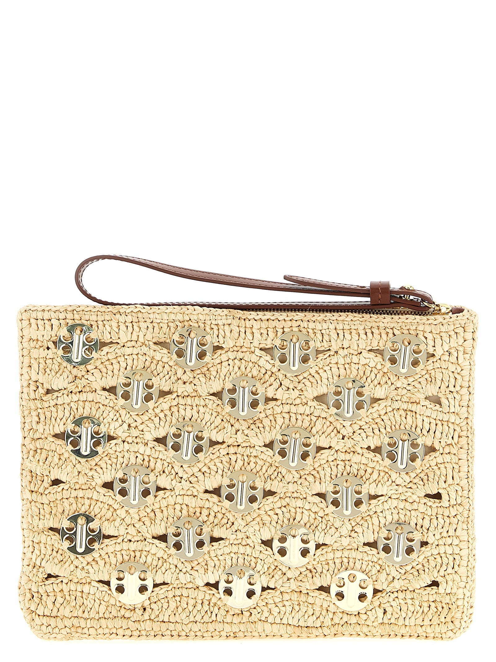 1969 pouch Beige Raya Bra Cotton Lh Clutch