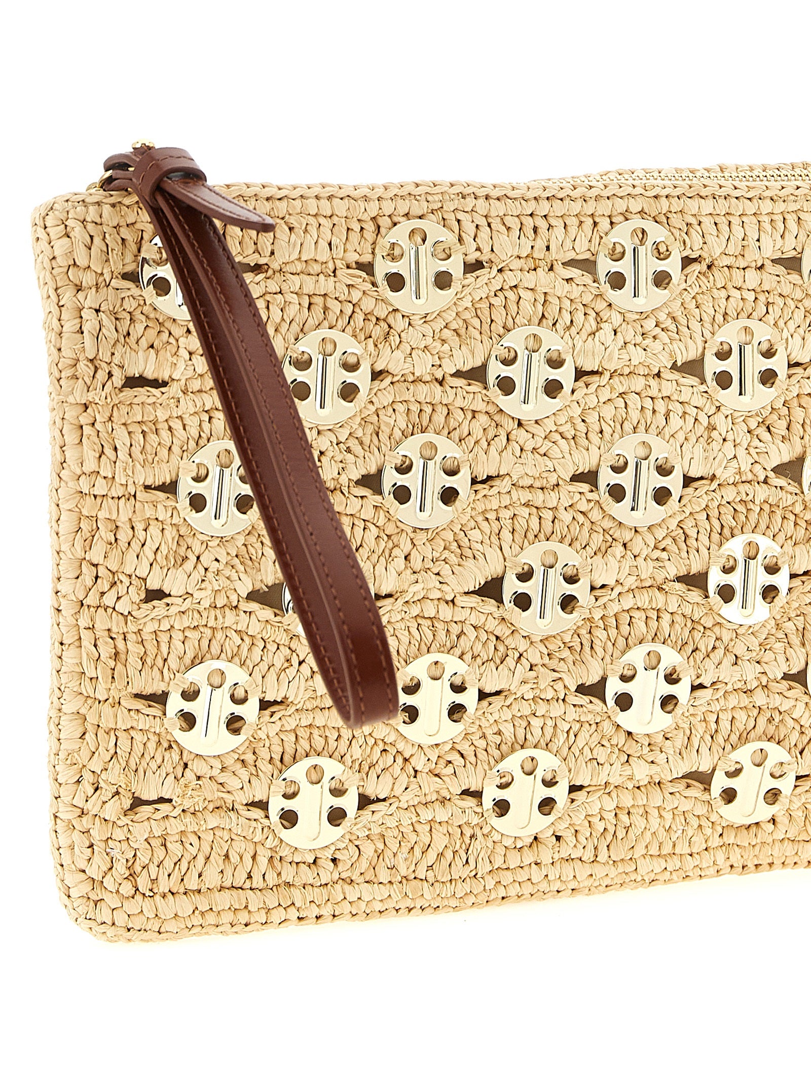 1969 pouch Beige Raya Bra Cotton Lh Clutch