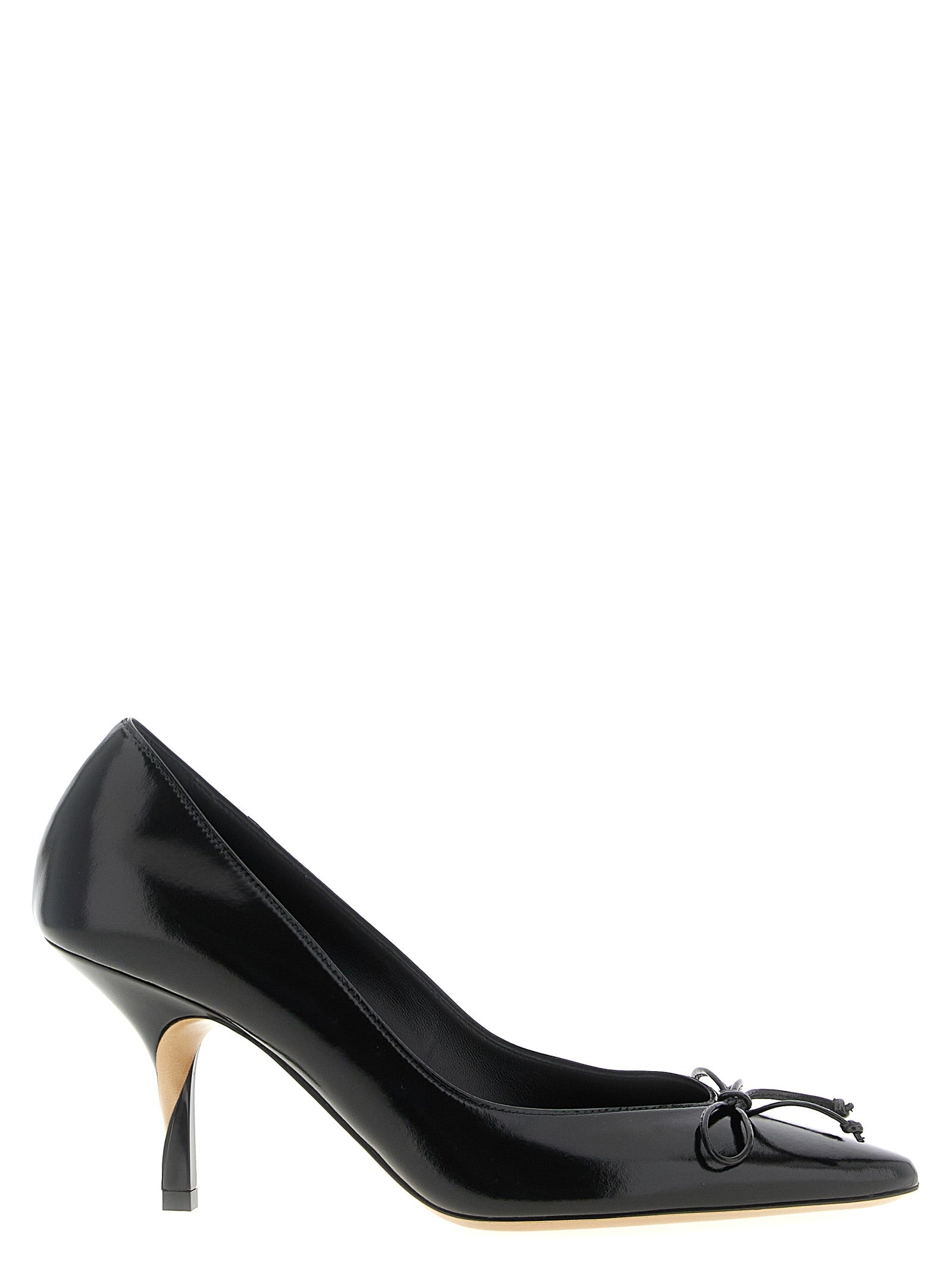 Les Escarpins Tourni pumps Black Cow Leather (bos Taurus)