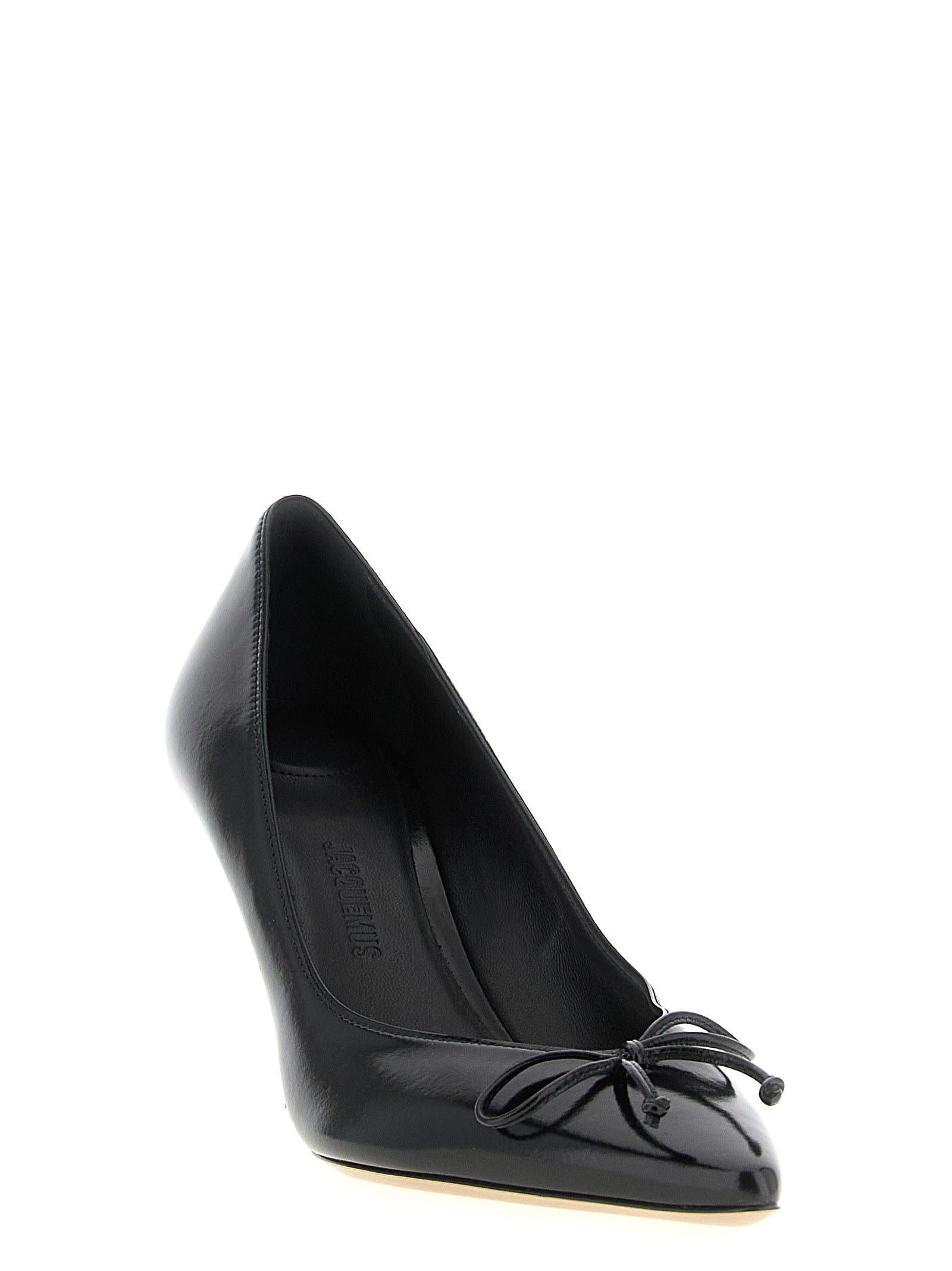 Les Escarpins Tourni pumps Black Cow Leather (bos Taurus)