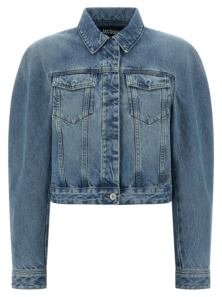 Jacquemus La Veste De-nimes Ovalo Jacket