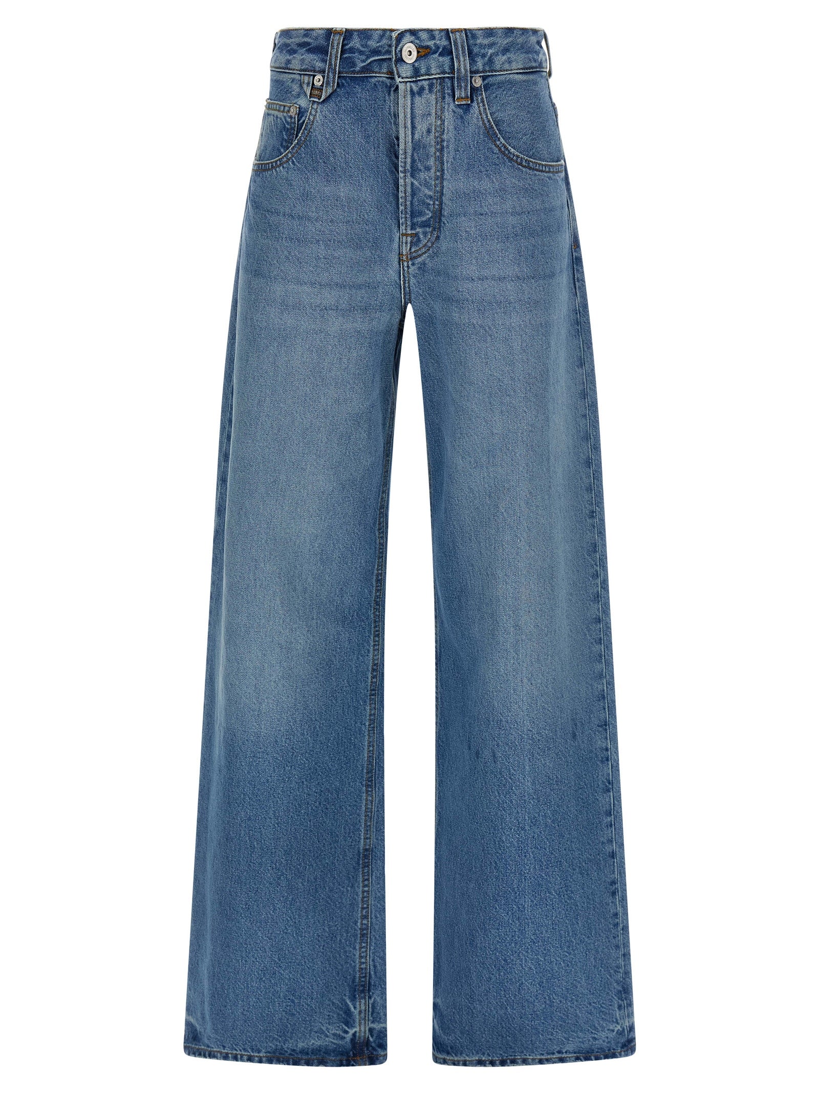 Le De-Nîmes Large jeans Light Blue Cotton