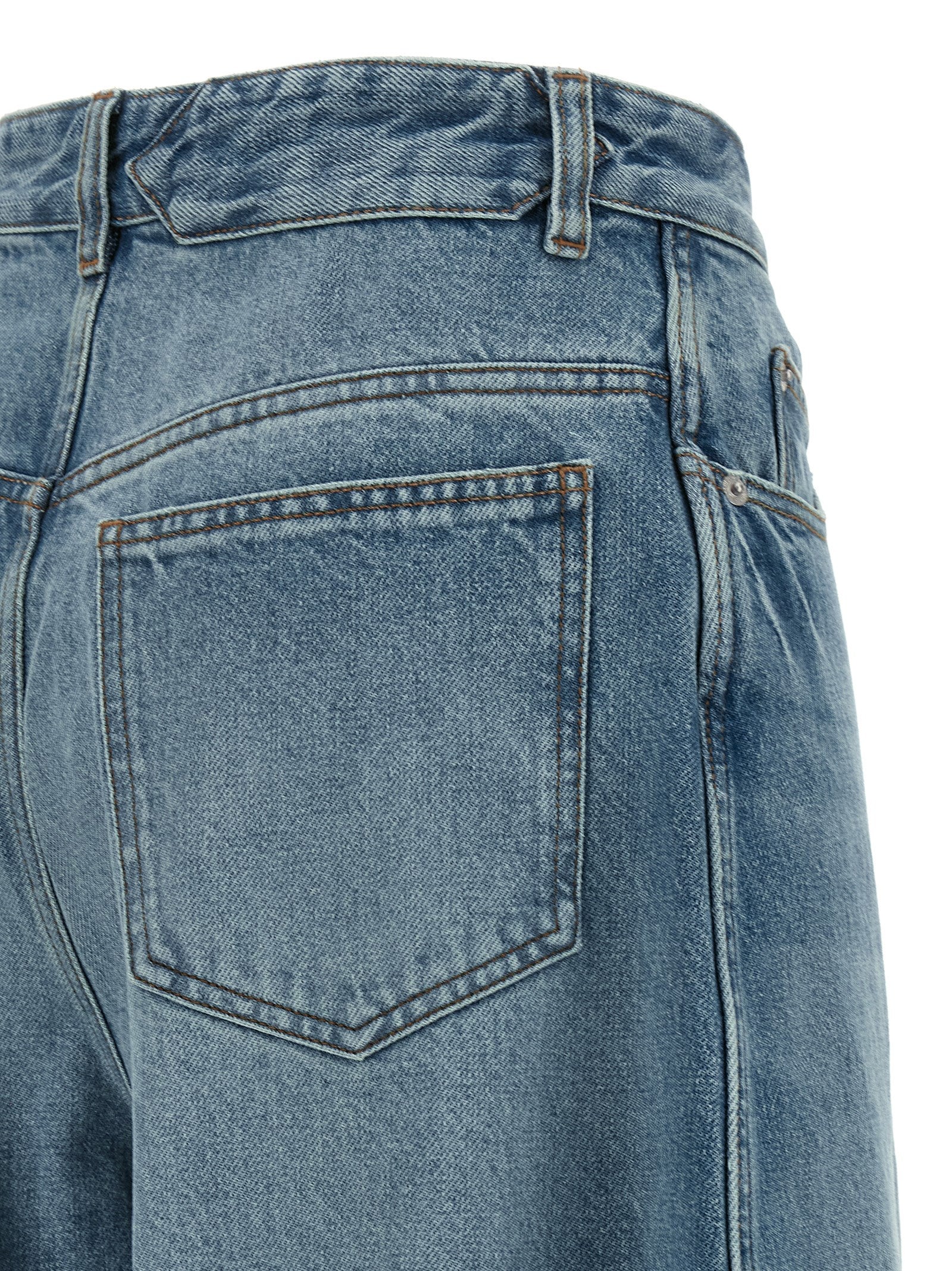Le De-Nimes Ovalo Jeans Light Blue Cotton