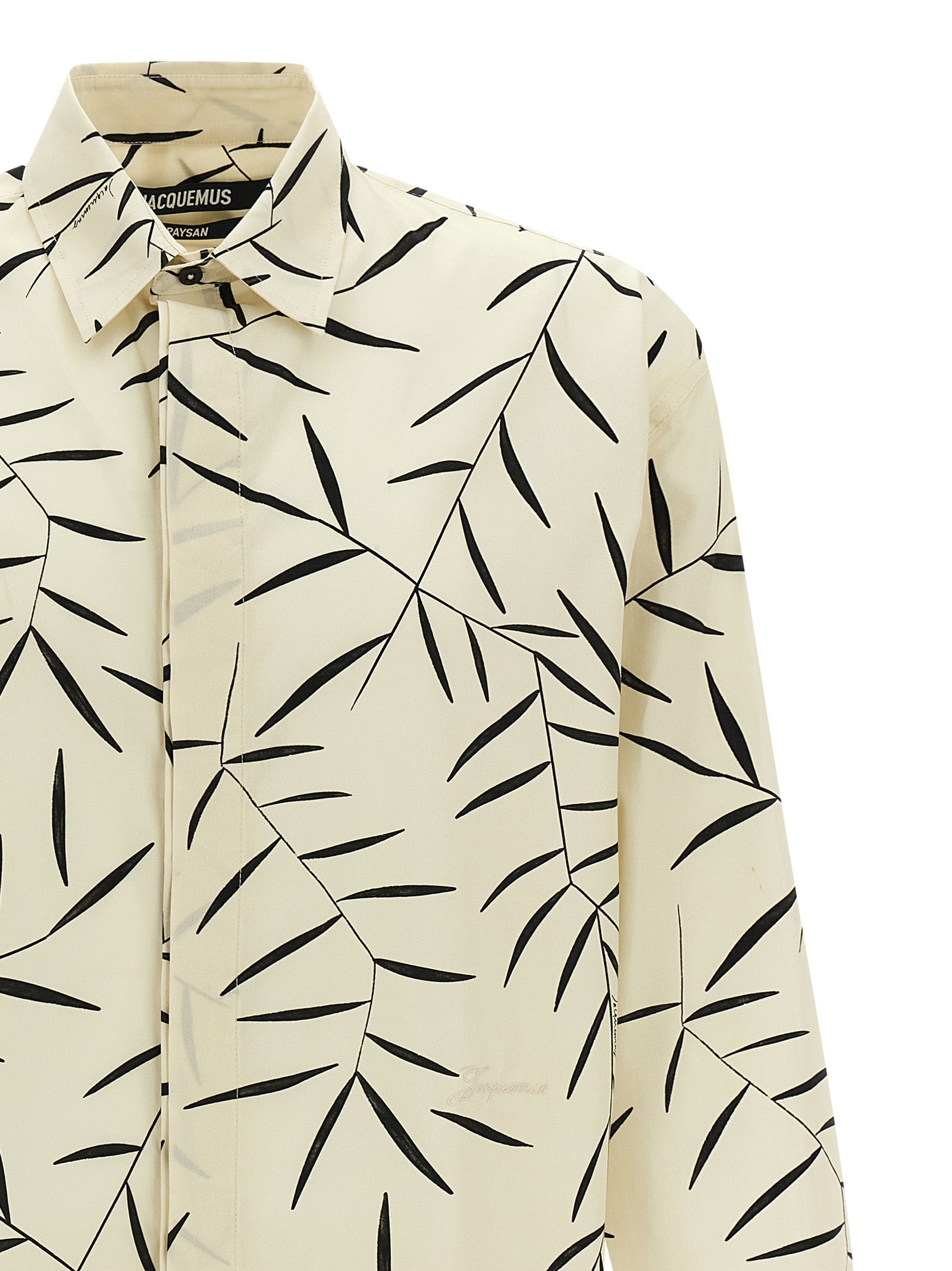 La Chemise Simon shirt White/black Cotton Shirt, Blouse