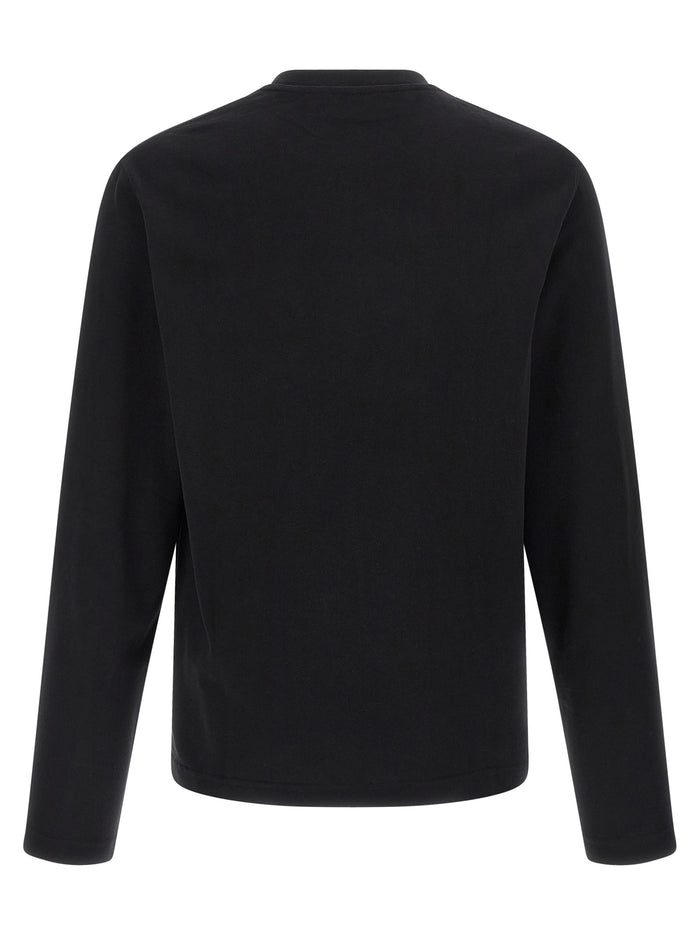 Le T-shirt Gros-Grain Black Cotton