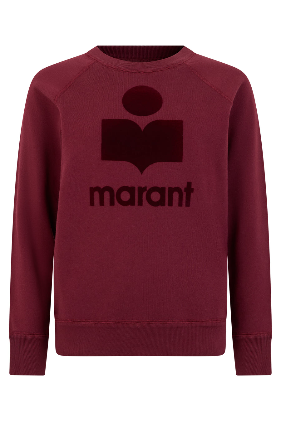 Graphic Hoodie, Burgundy Burgundy/burgundy Cotton Sweatshirts