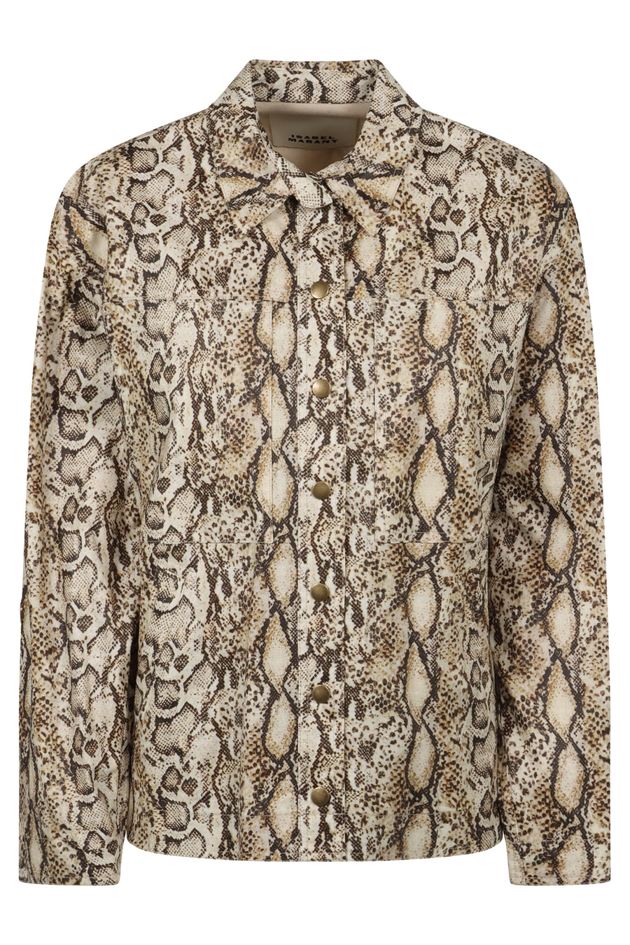 Shirt Floran Snake Print Multicolour Viscose