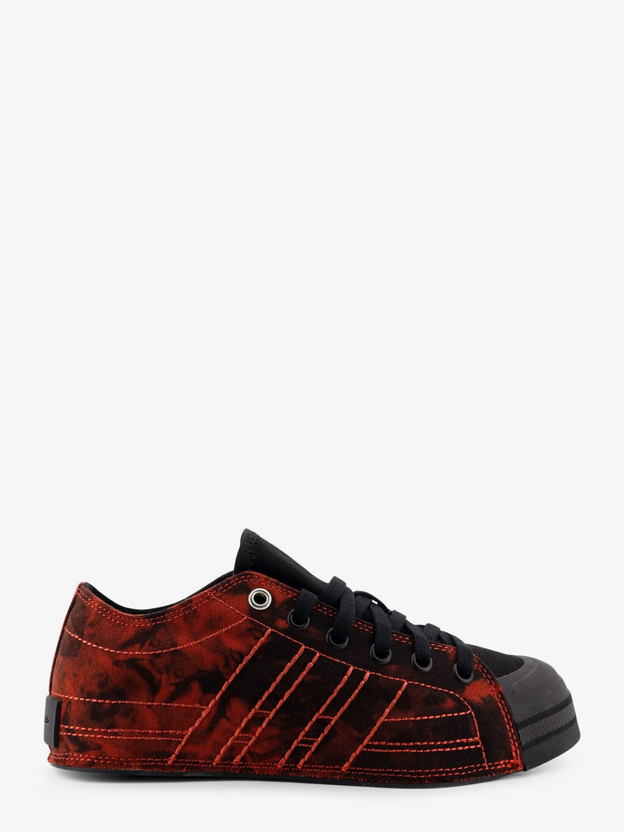 Y-3 Nizza Lo Canvas Sneakers Black Cotton/rubber Trainers