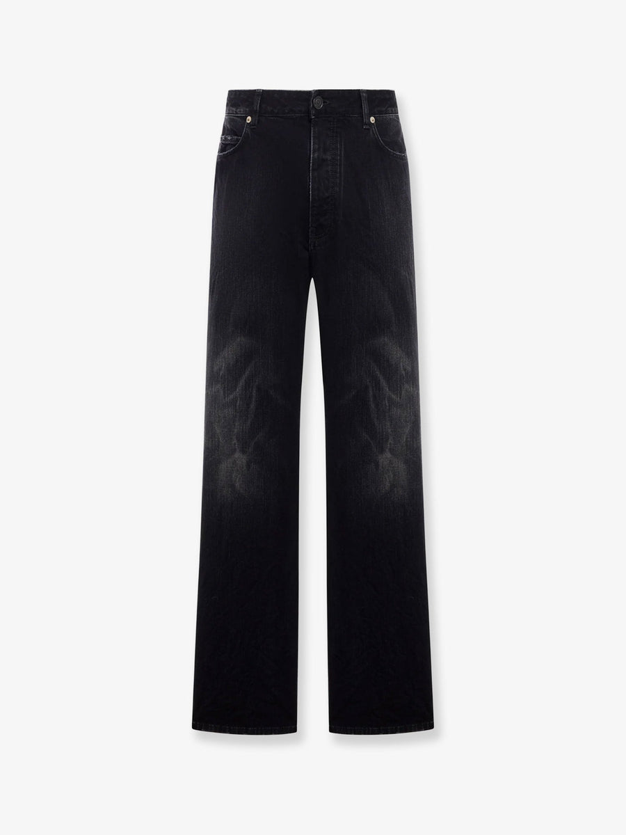 Denim Jeans Black Cotton
