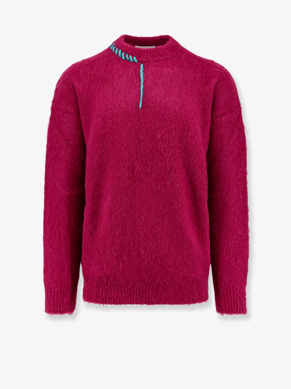 Mohair Blend Sweater Pink Acrylic