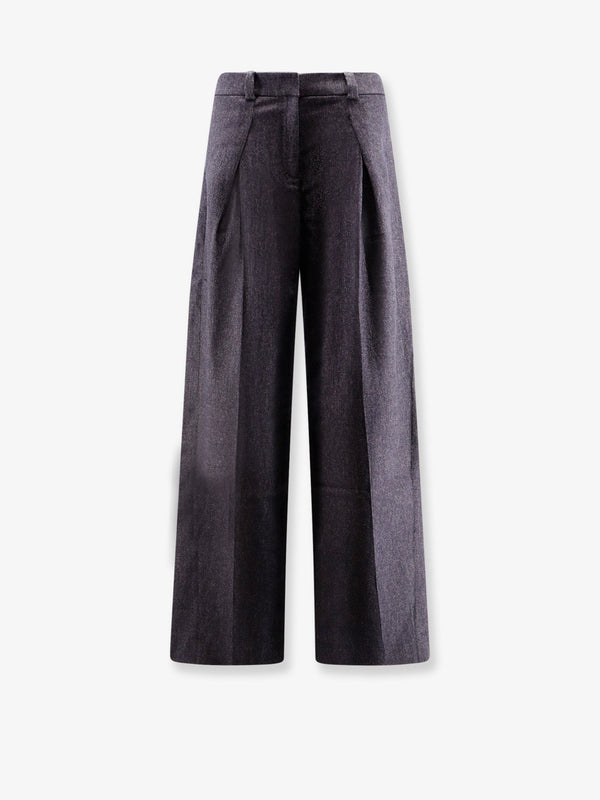 Trousers Taflong Blue Polyester
