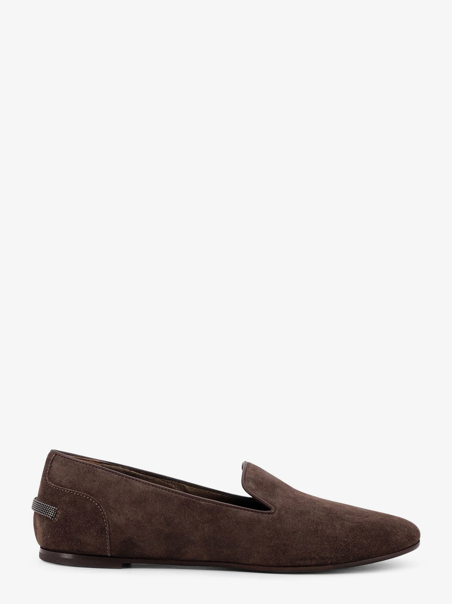 Loafers Monili Brown Suede