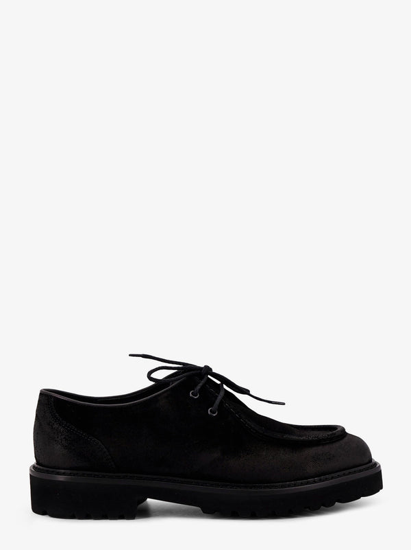 Lace-Up Shoes Commander Suede Black