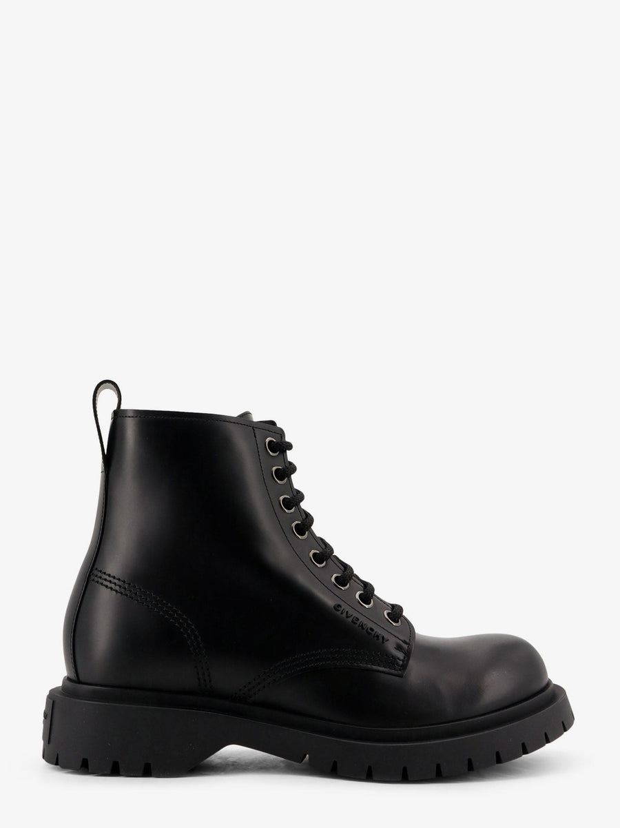 Leather Ankle Boots Black
