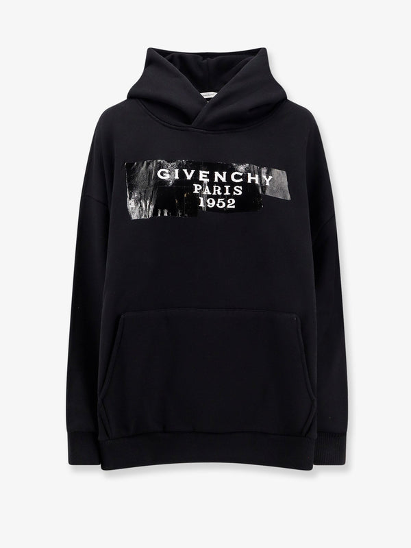 Hooded Sweatshirt Black Cotton Sweatshirts