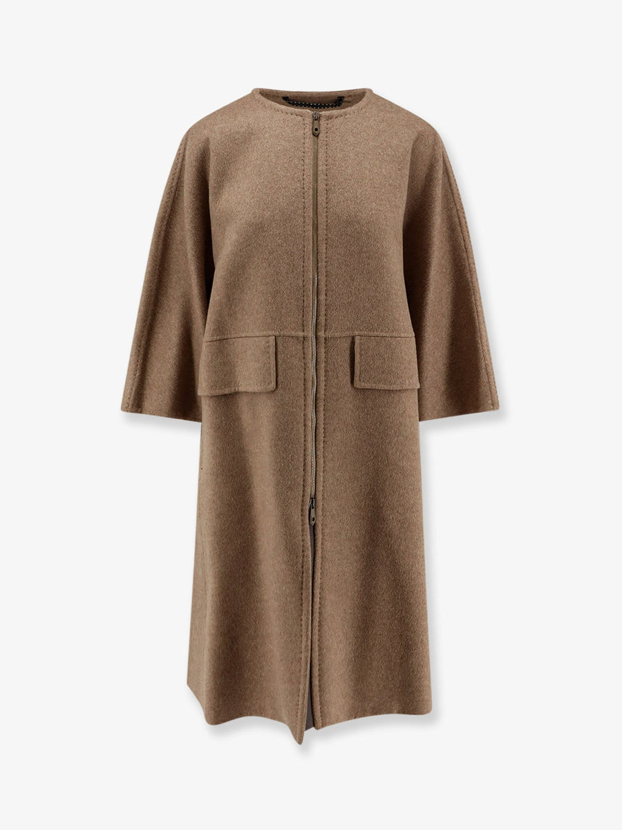 Cashmere Coat Brown