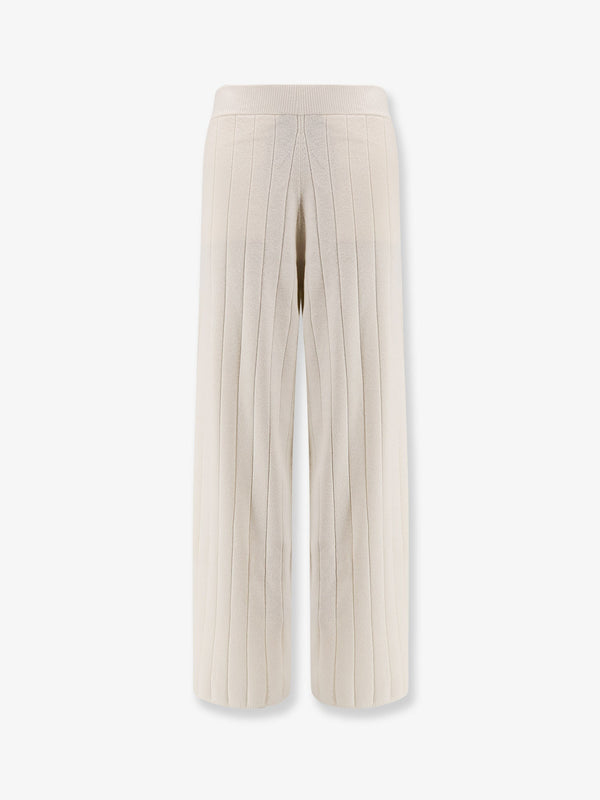 Trousers Jardin Cashmere White