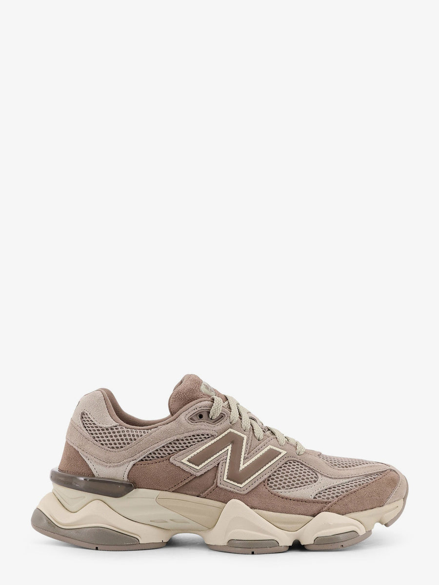 Low-Top Sneakers 9060 Mesh And Suede Beige Polyester Trainers