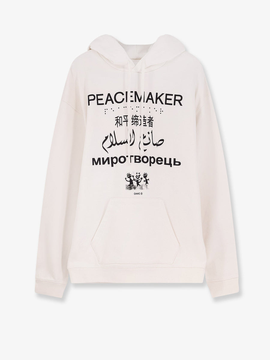 Sweatshirt Cotton White Sweatshirts