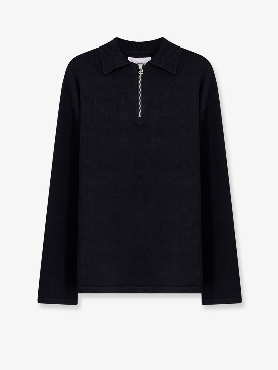 Cotton Polo Shirt Black