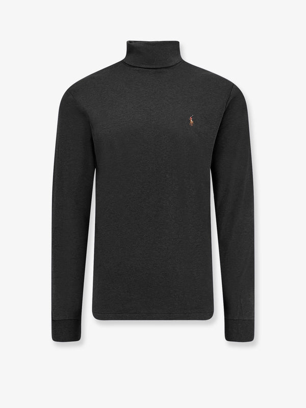 Cotton Turtleneck Black