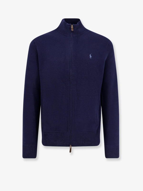 Wool Cardigan Blue