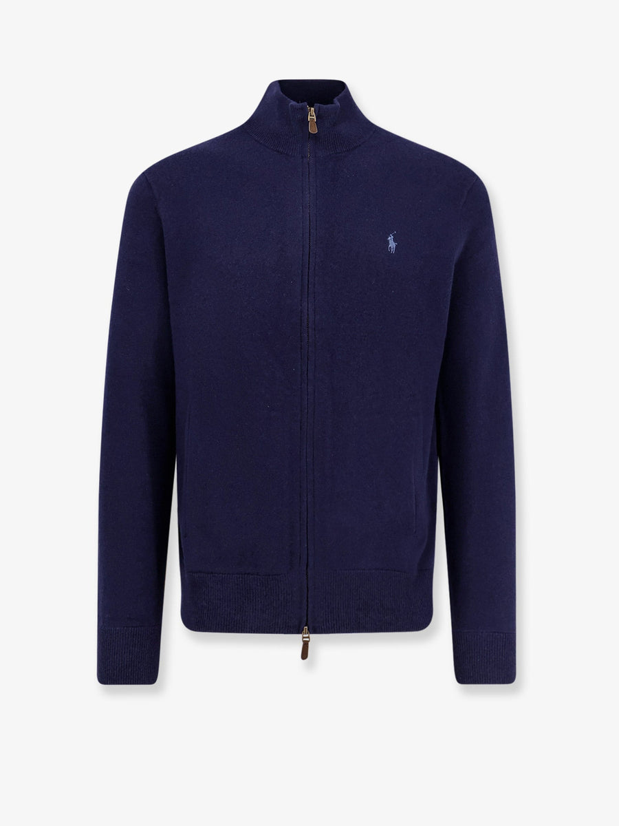 Wool Cardigan Blue