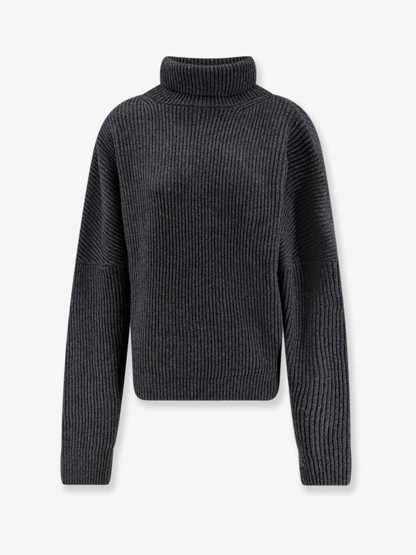 Wool And Cashmere Turtleneck Grey