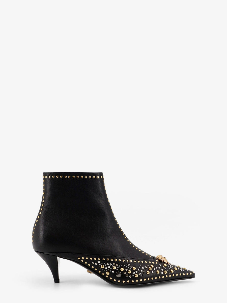 Leather Ankle Boots Black