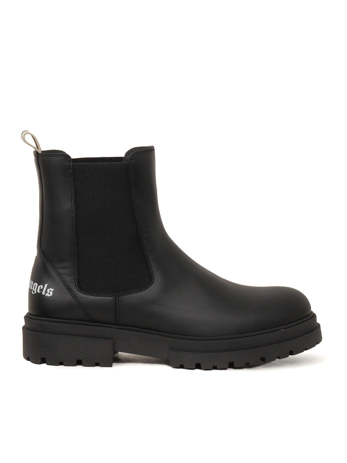 Pa Chelsea Boot Black White