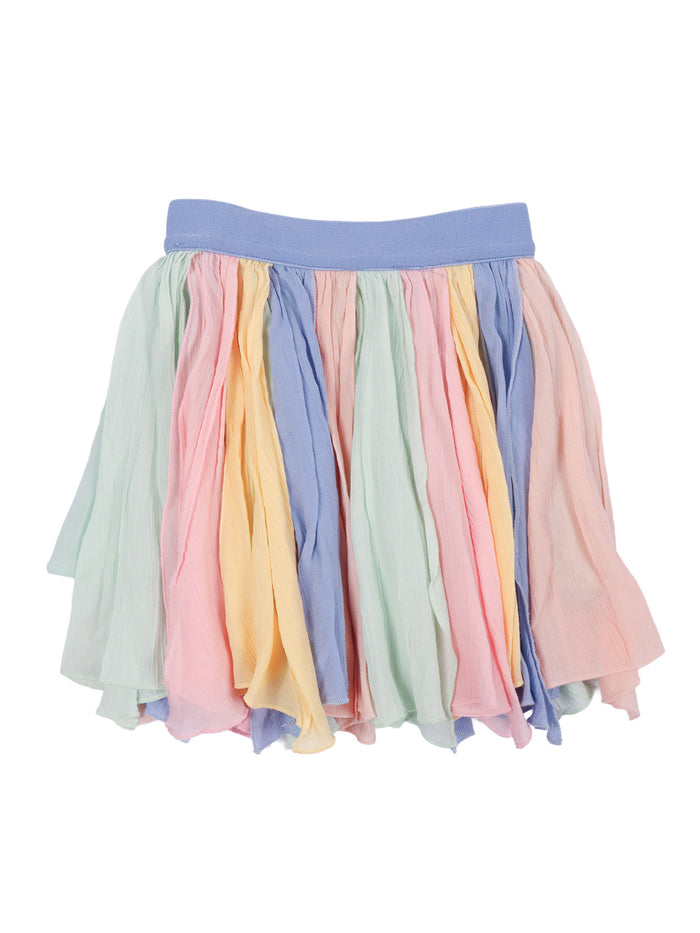 Skirt Light Blue Viscose
