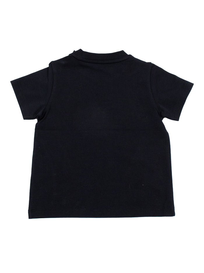 SS T-SHIRT Blue Elastane Cotton Short Sleeves