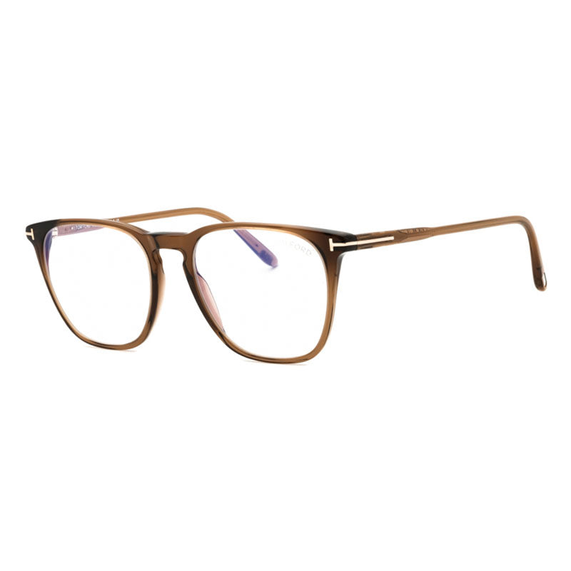 Tom Ford FT5937-B048 Acetate frame eyeglasses in brown
