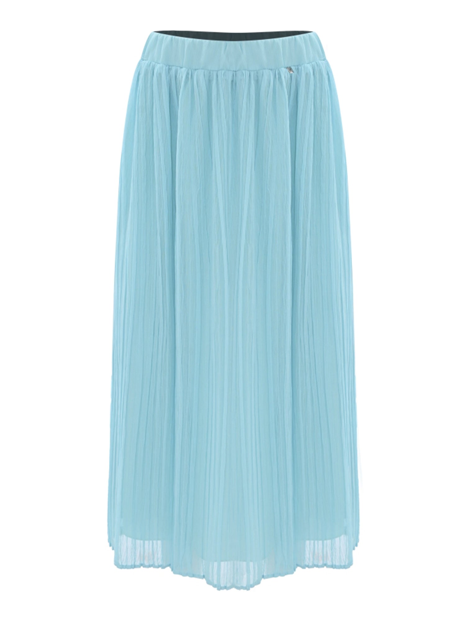 SANCHA SKIRT Light Blue Polyester Fabric 2