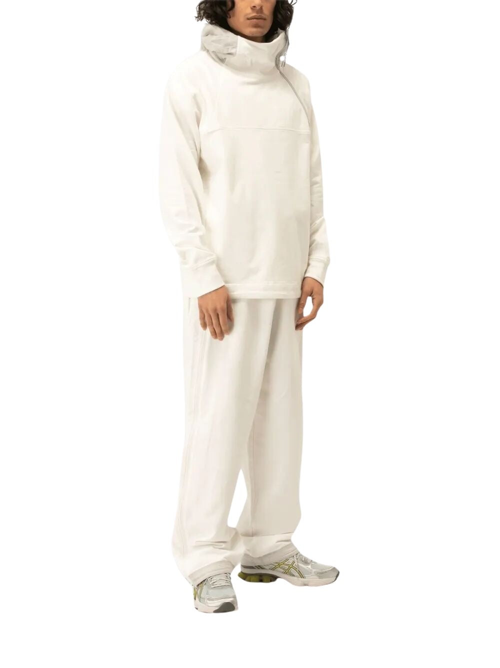 Sweat Hooded White Co Ea Sweatshirt