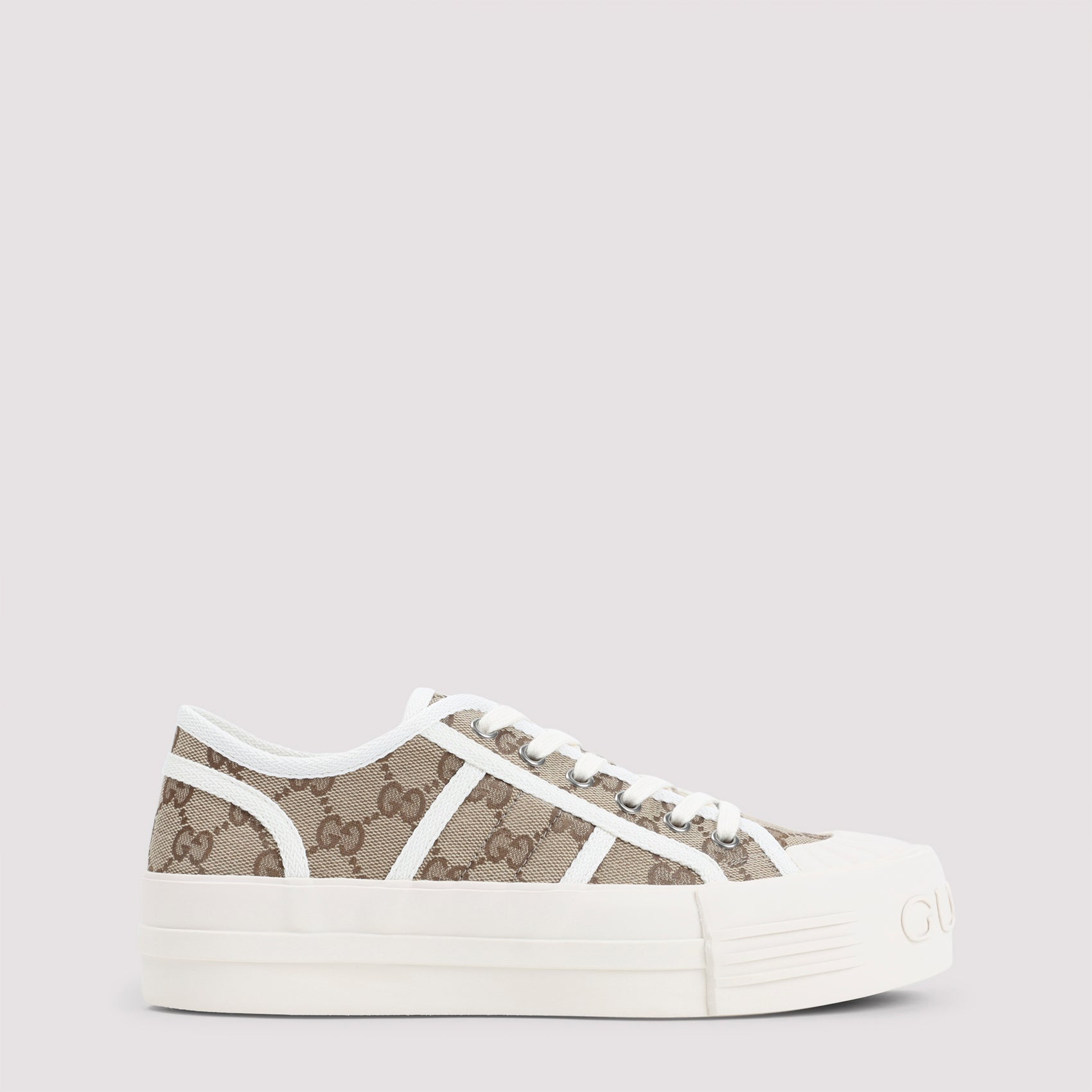 Julia Sneakers Nude & Neutrals Polyester Cotton Polyamide
