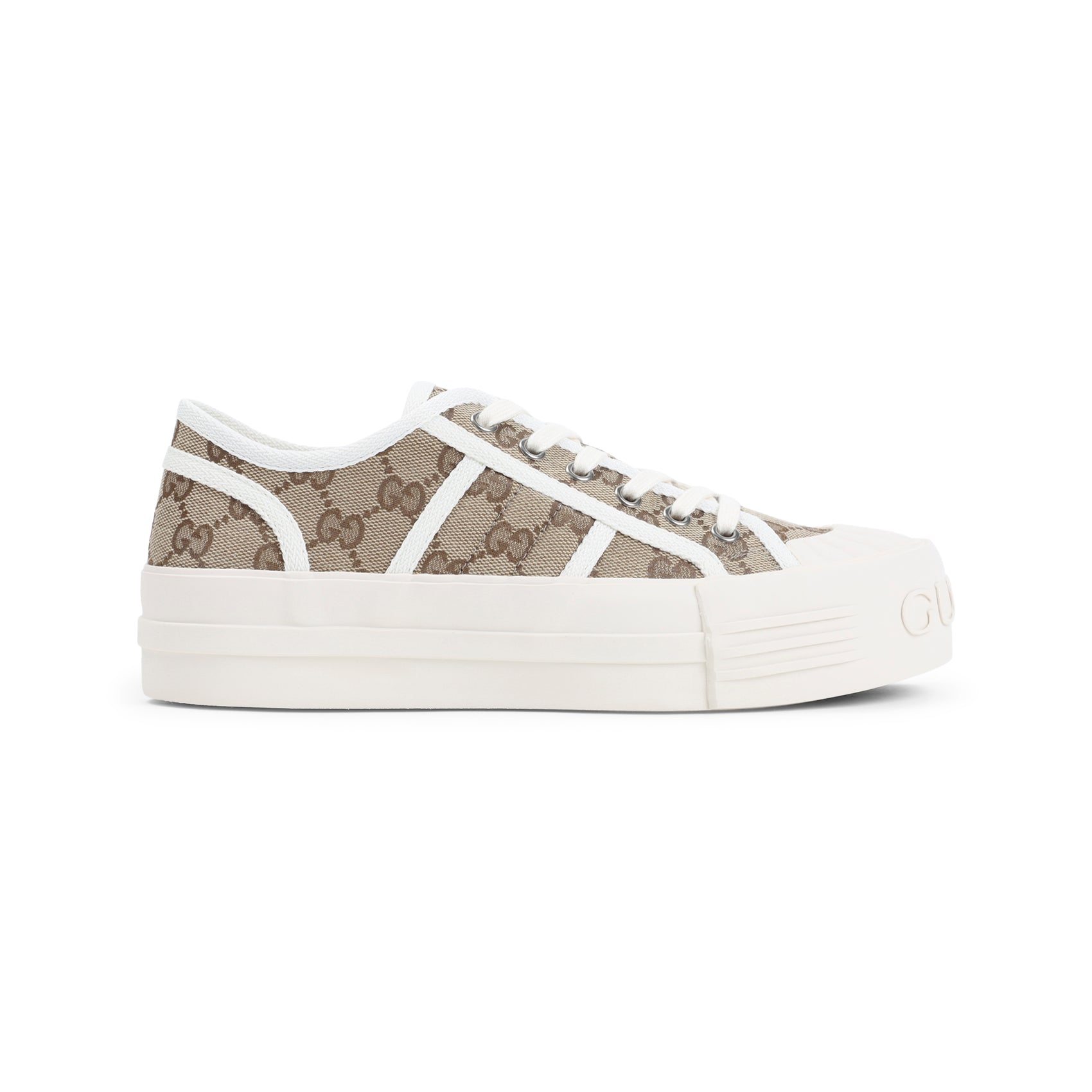 Julia Sneakers Nude & Neutrals Polyester Cotton Polyamide