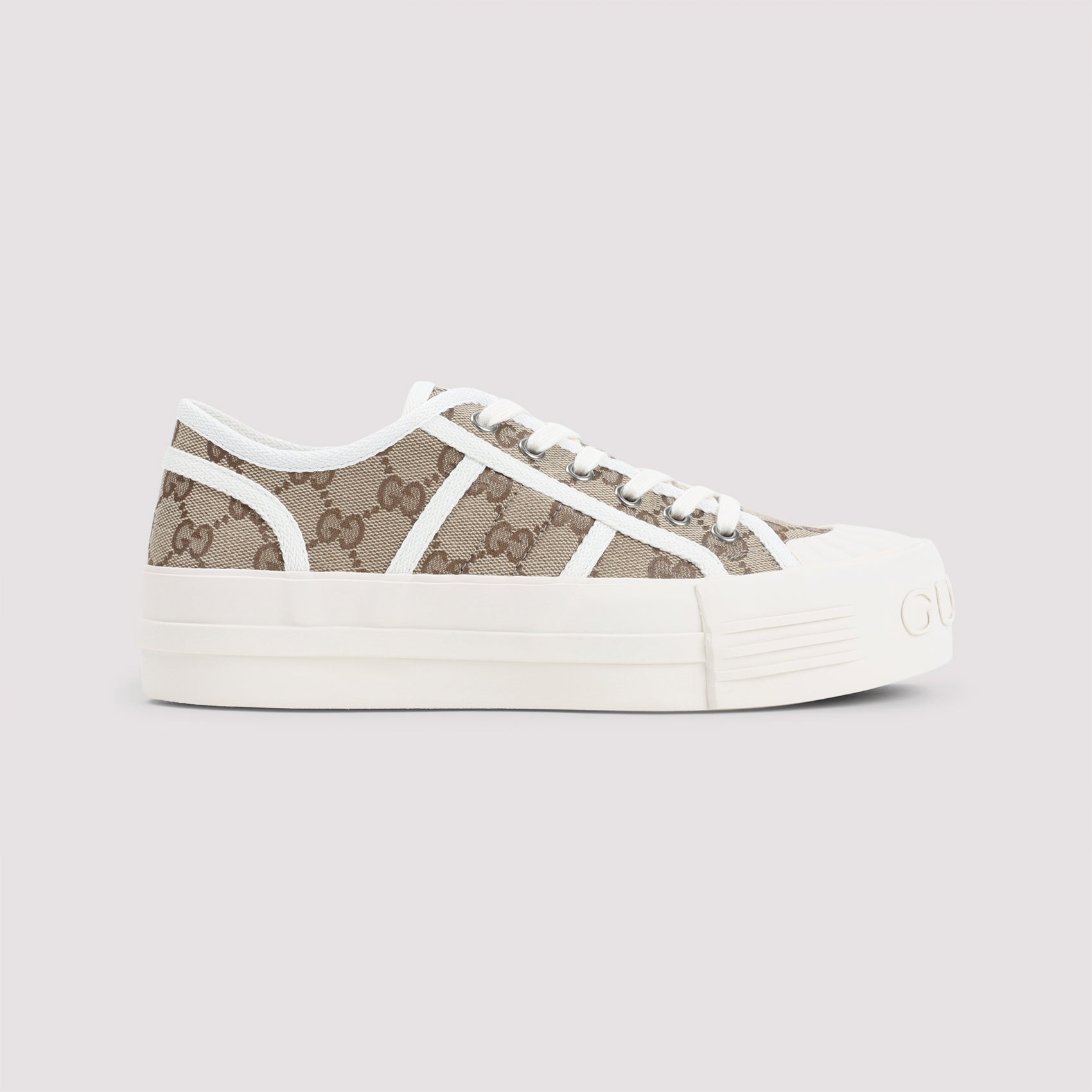 Julia Sneakers Nude & Neutrals Polyester Cotton Polyamide