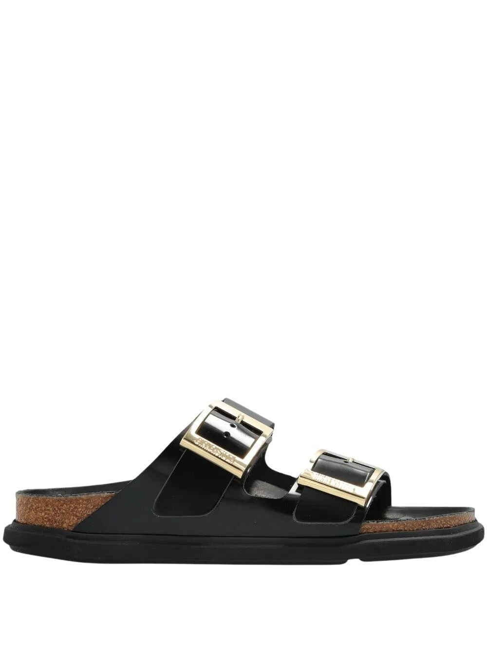 Arizona Db Hex Shine Black Leather | Natural Shoe