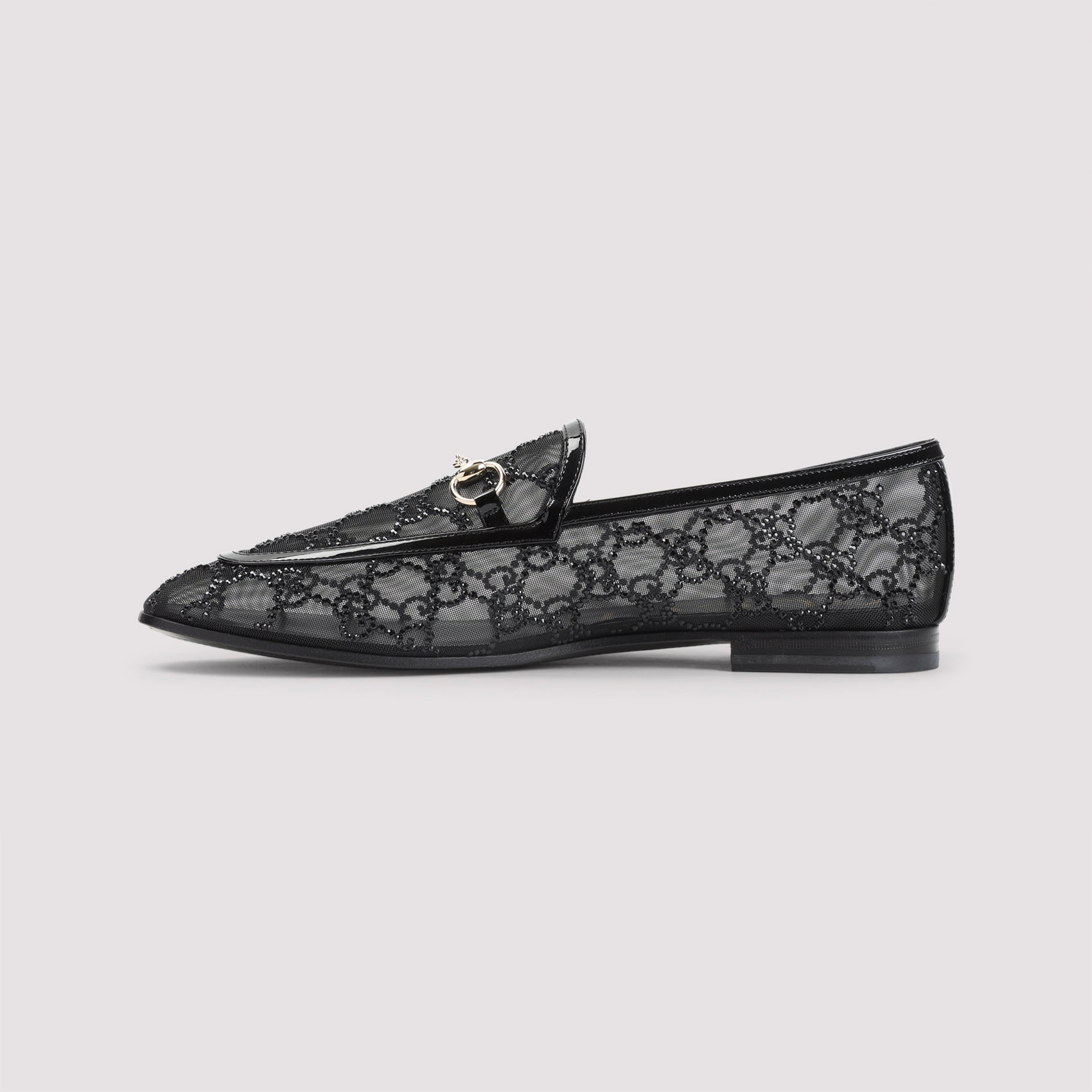 New Jordan Gg Loafers Black Polyamide Shoe