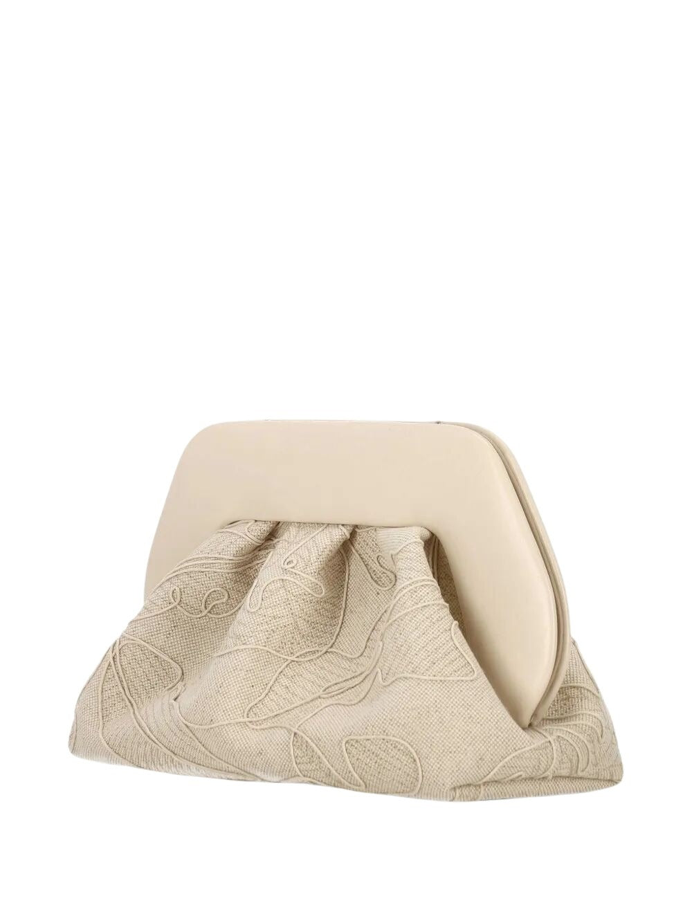 Bios Medium Ricamo Canapa White Hemp Bag